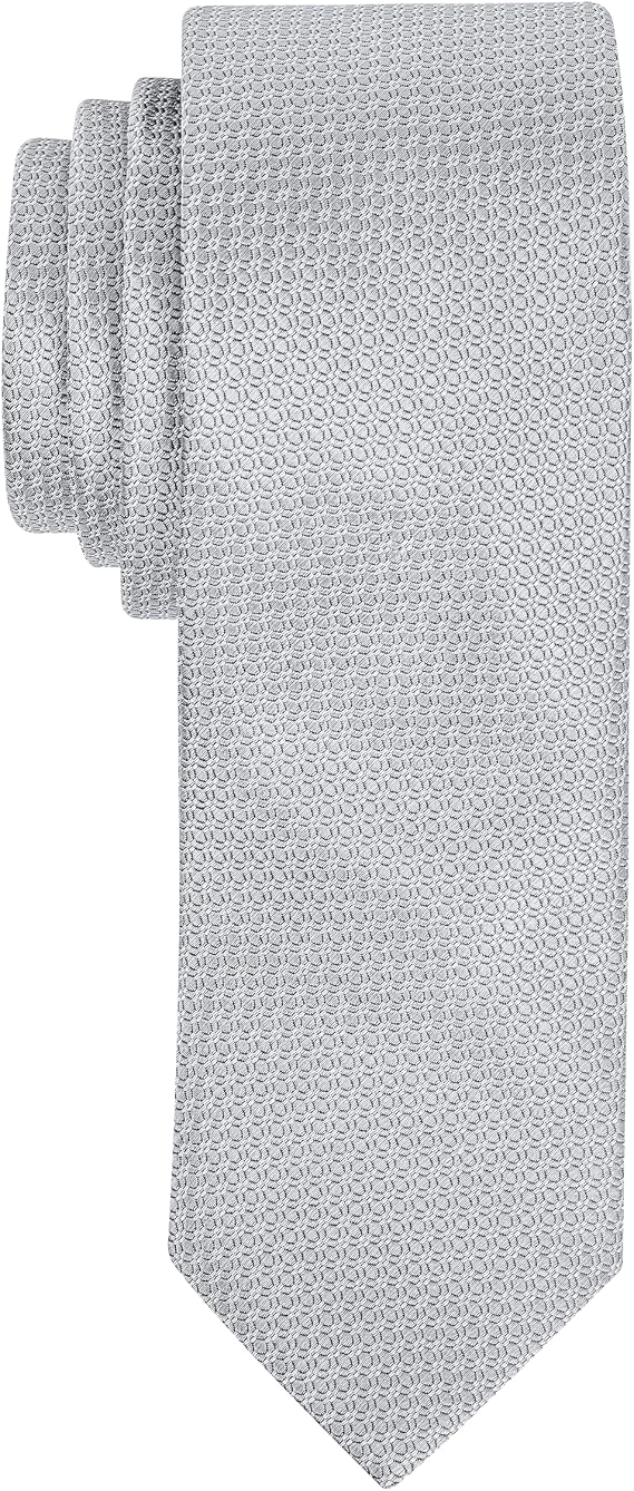 100% Silk Tie for Men Classic Gingham & Neat Patterns Business Necktie for Professional, Wedding & Formal Occasions
