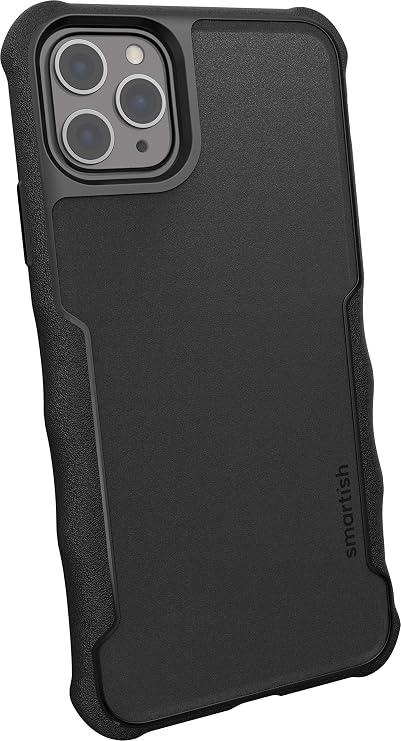 Smartish iPhone 11 Pro Max Armor Case - Gripzilla Heavy Duty + Protection Slim Tough Grip Cover - Black Tie Affair