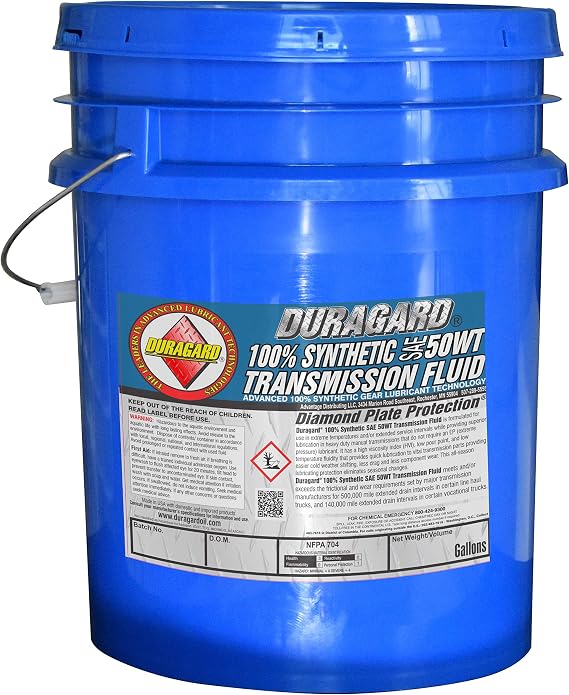 Full Synthetic 50wt Transmission Fluid, 5 Gallon Pail