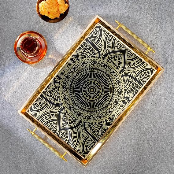 Schäfer Kunst Tray 1 Piece-Gold01