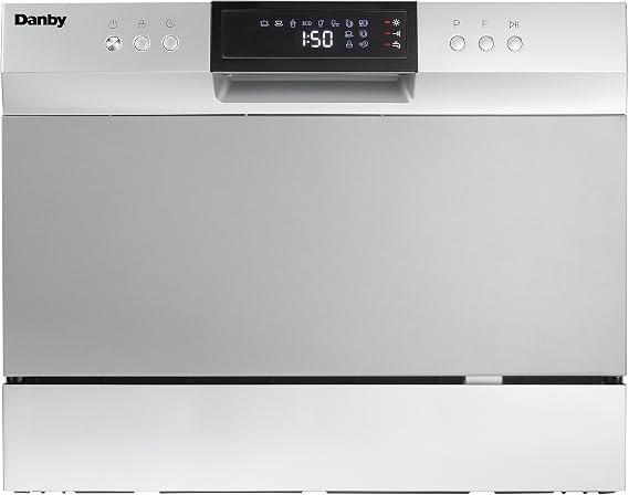 Danby DDW631SDB Countertop Dishwasher, Stainless Steel