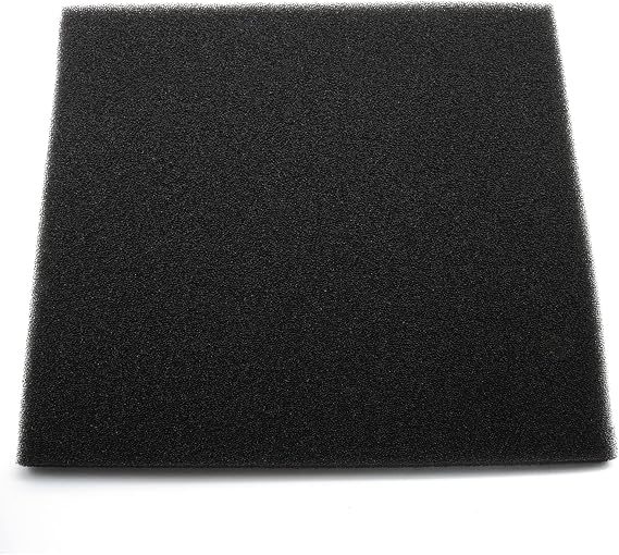 Aquarium Filter Sponge Bio and Mechanical Pad 19.5" x 19.5" x 0.78" | Sponge Filter Pad, For Fish Tank