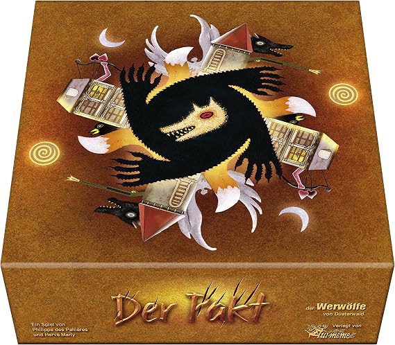 Asmodee Werewolves of Düsterwald - The Pact Party Game German
