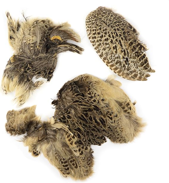 ZUCKERTM Ringneck Pheasant Hen Skin Pieces - Natural